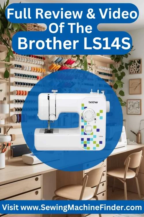 Brother LS14S Review - Full Video and In-Depth Look at Features on SewingMachineFinder.com. Learn why the Brother LS14S is perfect for beginners and hobbyists, and explore its top features to help with all your sewing projects.